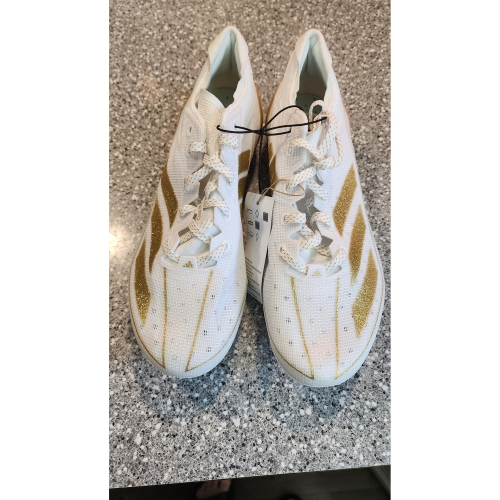 Adidas Football Cleats Mens  White Gold